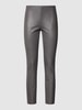 Raffaello Rossi Leggings in Leder-Optik Modell 'RESA' Dunkelgrau
