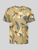 Jack & Jones T-Shirt mit Rundhalsausschnitt Modell 'VARENNA' Beige