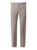 HECHTER PARIS Modern fit pantalon met stretch Beige