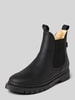 Tamaris Chelsea boots van echt leer Zwart