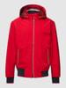 Wellensteyn Funktionsjacke mit Kontraststreifen Modell 'COLLEGE' Rot