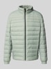 BOSS Orange Slim Fit Steppjacke mit Stehkragen Modell 'ODEN2' Mint