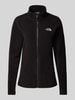 The North Face Fleecejacke mit Label-Stitching Modell 'GLACIER' Black