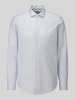 Jake*s Slim Fit Businesshemd mit Rückenpasse Bleu