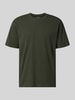 JACK & JONES damski t-shirt o kroju regular fit z okrągłym dekoltem Oliwkowy