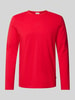 s.Oliver RED LABEL Regular fit shirt met lange mouwen van zacht katoenjersey Rood