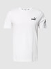 PUMA PERFORMANCE T-Shirt mit Label-Print Weiss