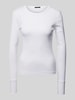 Drykorn Longsleeve mit Rundhalsausschnitt Modell 'NURIT' Weiss