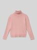 Mayoral Strickpullover mit Rollkragen Rosa