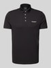 ARMANI EXCHANGE Poloshirt mit Label-Print Black