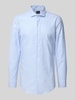 BOSS Slim Fit Business-Hemd mit Kentkragen Modell 'Hank' Bleu