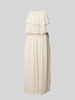 Vila Maxikleid mit Volants Modell 'CHIFFON' Offwhite