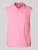 Marc O'Polo Denim Regular Fit Blusentop mit Hemdblusenkragen Pink