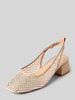 Steve Madden Pumps mit Allover-Strasssteinbesatz Modell 'SMITTEN' Ecru