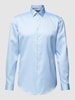 Jake*s Slim Fit Business-Hemd von Jake*s mit Kentkragen Hellblau