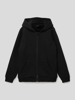 Kabooki Sweatjacke mit Kapuze Schwarz