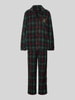 Lauren Ralph Lauren Pyjama met reverskraag Groen