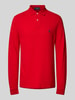 Polo Ralph Lauren Custom slim fit poloshirt met labelstitching Rood