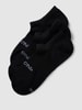 Marc O'Polo Sneakersocken mit Label-Detail im 3er-Pack Modell 'SASCHA' Black