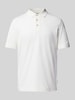 Marc O'Polo Regular Fit Poloshirt aus reiner Baumwolle Ecru