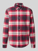 MCNEAL Regular Fit Freizeithemd mit Button-Down-Kragen Rot