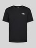 The North Face T-shirt z nadrukiem z logo model ‘SIMPLE DOME’ Czarny