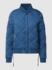 khujo Gewatteerd jack met opstaande kraag, model 'Leona' Blauw