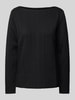 s.Oliver RED LABEL Relaxed Fit Sweatshirt mit Baumwolle Black