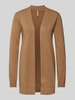 Soyaconcept Cardigan met ribboorden, model 'DOLLIE' Camel