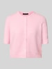 VERO MODA regular fit gebreid jack met korte mouw model 'VMDOFFY' Felroze