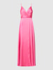 Luxuar Avondjurk in wikkellook Roze