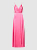 Luxuar Abendkleid in Wickel-Optik Pink