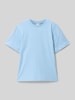 s.Oliver RED LABEL Regular Fit T-Shirt von reiner Baumwolle Rauchblau