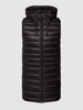 Frieda & Freddies Steppweste mit Label-Details Schwarz
