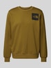 The North Face Sweatshirt mit Label-Patch Khaki