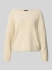 s.Oliver BLACK LABEL Regular Fit Pullover mit Viskose-Anteil Beige