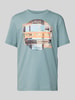 Tom Tailor T-Shirt mit Label-Print Mint