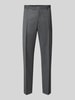 bugatti Straight Fit Hose aus Schurwoll-Mix Dunkelgrau