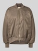 MOS MOSH Relaxed Fit Bomberjacke mit Stehkragen Modell 'Ruby' Hellbraun