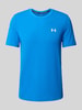 Under Armour T-shirt z okrągłym dekoltem model ‘Vanish Seamless Novelty’ Szaroniebieski