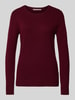 (The Mercer) N.Y. Kaschmirpullover mit Rundhalsausschnitt Bordeaux