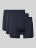 Christian Berg Men Boxershort met elastische band in een set van 3 stuks Marineblauw