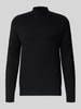 Strellson Regular Fit Strickpullover aus Baumwoll-Mix Modell 'TITO' Black