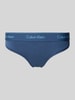 Calvin Klein Underwear String mit elastischem Bund und Label-Details Blau