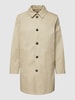 Mango Mantel mit Umlegekragen Modell 'Parka chayton' Beige