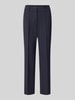 CAMBIO Regular Fit Schmale Hose mit Viskose-Baumwoll-Anteil Modell 'FARAH' Marine