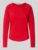 Smith and Soul Bluzka z długim rękawem z dekoltem okrągłym Czerwony