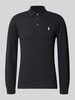 Polo Ralph Lauren Regular Fit Poloshirt mit Logo-Stitching Black