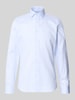 Seidensticker Slim Fit Businesshemd aus reiner Baumwolle Modell 'New Kent' Bleu