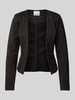 ICHI Regular Fit Blazer mit offener Vorderseite Modell 'KATE' Black